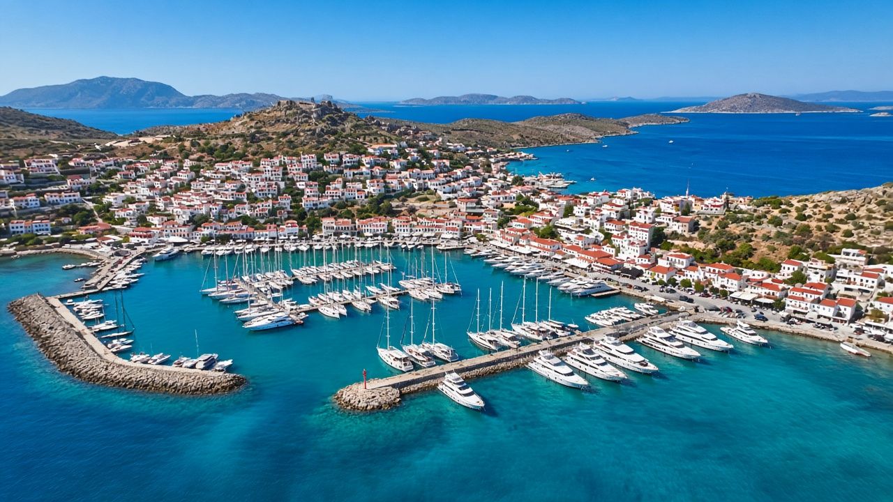 Çeşme ve Alaçatı kıyısı